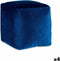 Poef Fluweel Blauw 30 x 30 x 30 cm (4 Stuks)
