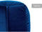 Poef Fluweel Blauw 30 x 30 x 30 cm (4 Stuks)