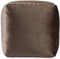 Poef Fluweel Grijs 30 x 30 x 30 cm (4 Stuks)