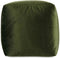 Poef Fluweel Groen 30 x 30 x 30 cm (4 Stuks)