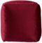 Poef Fluweel Kastanjebruin 30 x 30 x 30 cm (4 Stuks)