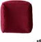 Poef Fluweel Kastanjebruin 30 x 30 x 30 cm (4 Stuks)