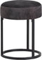 Poef Lola Ø40 cm - Adore darkgrey | Meubelplaats