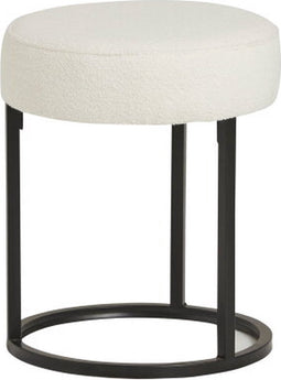 Poef Lola Ø40 cm - Alpine Ivory | Meubelplaats