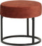 Poef Lola Ø45 cm - Adore Copper | Meubelplaats