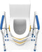 BODHIS Toiletbeugel - Verstelbaar - Antislip armleuningen - Wit