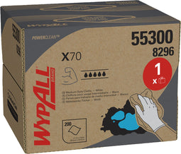 Poetsdoek wypall x70 powerclean 426x282mm 200vel