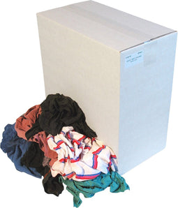 Poetsdoeken Tricot Bont - 10kg - Gerecycled Textiel - Absorberend en Pluisarm