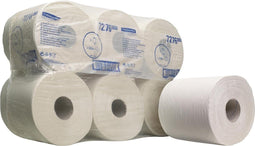 Poetsrol wypall 7276 l10 1-laags 300m wit