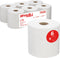 Poetsrol wypall 7406 l10 1-laags 190m 500vel wit