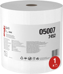 Poetsrol wypall l40 powerclean 1-laags 315mmx232m