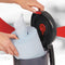 Poetsroldispenser wypall reach centerfeed zwart