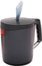 Poetsroldispenser wypall reach centerfeed zwart