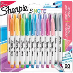 Set Viltstiften Sharpie 2139179 Multicolour 20 Onderdelen