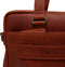 Leren Laptoptas Cognac Manhattan