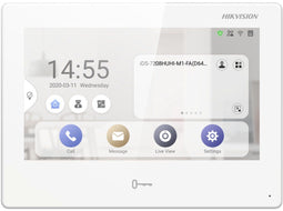 Hikvision DS-KH9310-WTE1 - Toegangsbesturingseenheid - 7-inch Android Buitenpost - Wit