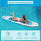 Mesuvida SUP Board - Opblaasbaar Stand Up Paddling Board - 160 kg draagvermogen - 320 x 81 x 15 cm