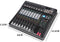 DT8 - Professionele Audio Mixer - 8-Kanaals - USB - Bluetooth - 48V Fantoomvoeding - Zwart