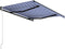 vidaXL - Luifel - automatisch - uittrekbaar - 300x250 - cm - blauw - en - wit