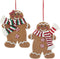 Kurt s. Adler - Claydough Gingerbread Boy Or Girl With Scarf 5 Inch