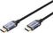 Unitek C1628GY01-3M - DisplayPort kabel - 300cm - Grijs Zwart