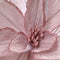 Poinsettia fluweel d30h15 cm proze