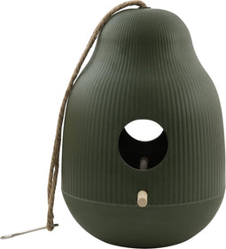 Point-Virgule - Vogelhuisje - Nestkastje tuinvogels - Jagersgroen - ø18cm H25cm