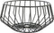 Point-Virgule - Wire - Fruitschaal - Fruitmand - Metaal - Zwart - 27 x 14 cm