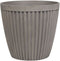 POKA - Plantenbak - Grijs - 36 cm - Polyresin