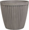 POKA - Plantenbak - Grijs - 44 cm - Polyresin
