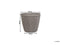 POKA - Plantenbak - Grijs - 44 cm - Polyresin