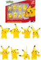 Pokémon - 8 Battle-figuren - Pakket van 8 Pikachu-figuren