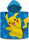Pokemon bad cape/poncho - 60 x 120 cm - katoen - voor kinderen