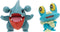Pokémon Battle Figuren - Gible & Froakie, 2st.