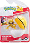 Pokémon Clip 'N' Go Abra en Level Ball Speelset, 2dlg.