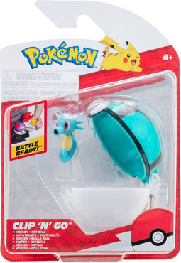 Pokémon Clip 'N' Go Horsea en Net Ball Speelset, 2dlg.