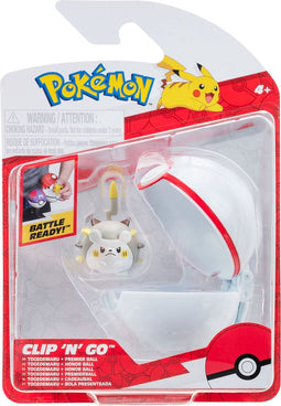 Pokémon Clip 'N' Go Togedemaru Premier Ball Speelset, 2dlg..