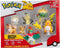 Pokémon Figuren - Battle Ready W9-set van 8 figuren