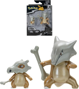 Pokémon - Osselait (5 cm) & Ossatueur Evolution Pack (10 cm) - Bandai