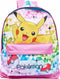 Pokémon Rugzak, Pink - 40 x 32 x 12 cm - 15,6 L - Polyester