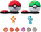 Pokémon Surprise Attack Game Chimchar with Poké Ball vs. Wynaut with Friend Ball