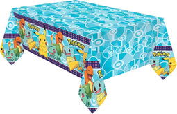 Pokemon themafeest tafelkleed 120 x 180 cm - Thema feest tafelkleed voor kinderfeestje/verjaardag