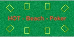 Poker Beach Badlaken groen 140x70 cm