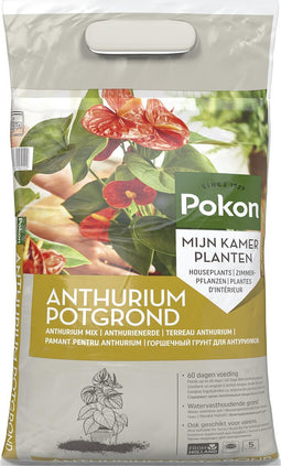 Pokon Anthurium Potgrond - 5L - Potgrond (anthurium en varens) - 60 dagen voeding