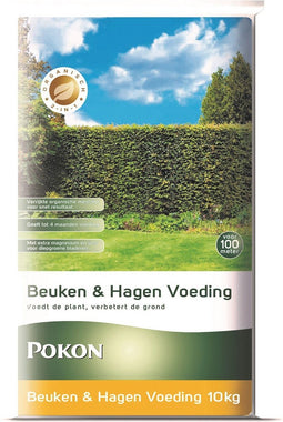 Pokon Beuken & Hagen Mest - 10kg - Meststof - 3-in-1 werking