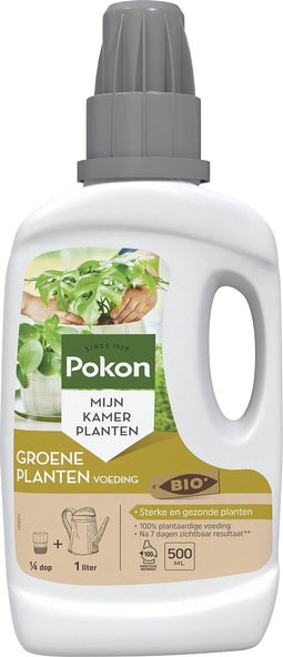 Pokon Bio Groene Planten Voeding - 500ml - Plantenvoeding (bio) - 7ml per 1L water