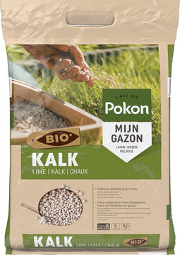 Pokon Bio Kalk - 5kg - Voor een betere Bodemstructuur - Geschikt voor 50m2