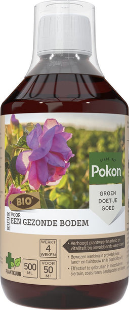 Pokon Bio Kuur Voor een Gezonde Bodem - Concentraat - 500ml - Verhoogt plantweerbaarheid - Geschikt voor in de moestuin en siertuin