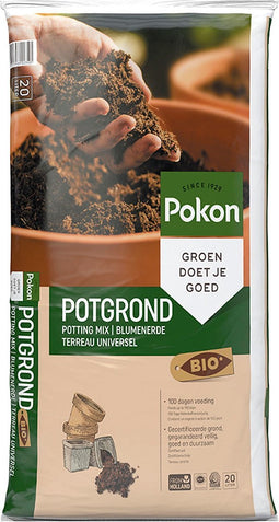 Pokon Bio Potgrond - 20l - Potgrond universeel - 100 dagen voeding