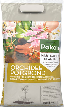 Pokon Orchidee Potgrond - 5l - Potgrond (Orchidee) - 60 dagen voeding